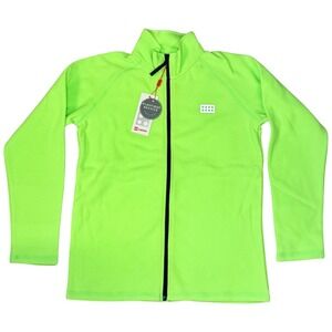 LEGO Wear Kids Fleece Jacket Neon Green 14Y 164 Zip Up